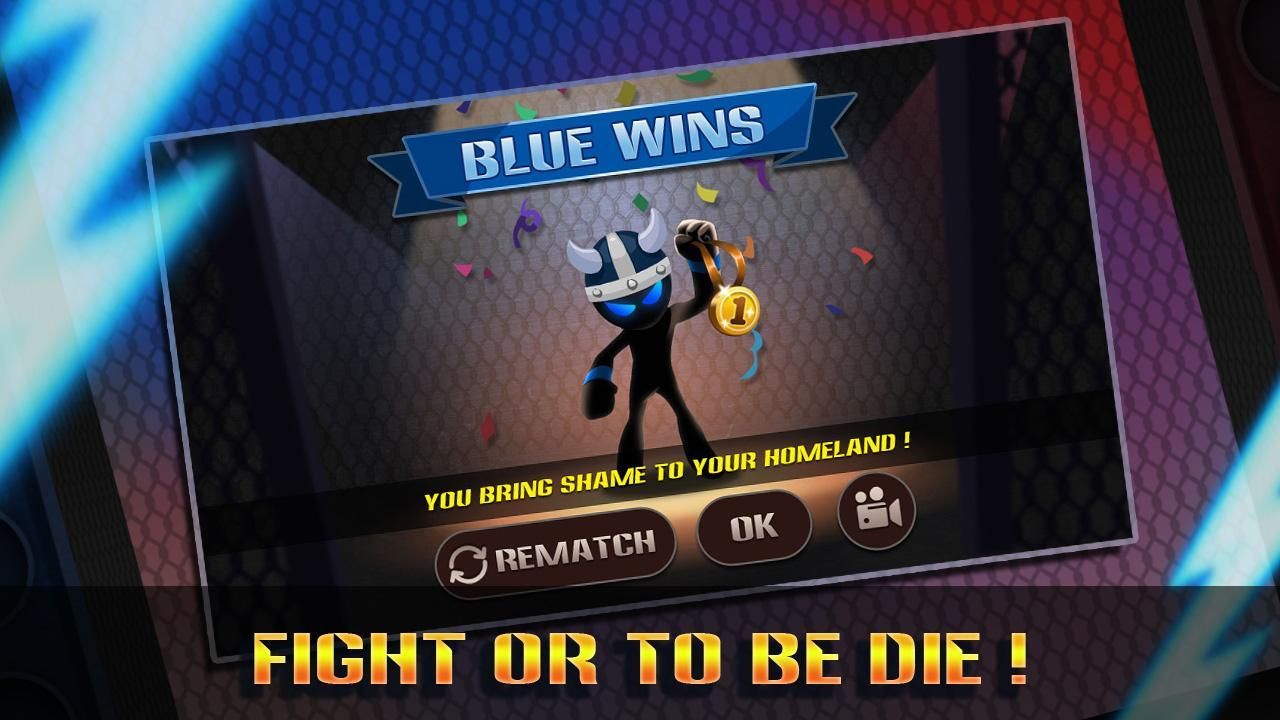 Изображение к игре Stickman Warriors:UFB Fighting