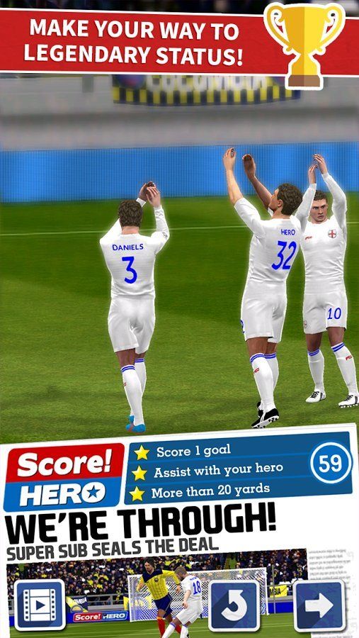 Изображение к игре Score! Hero