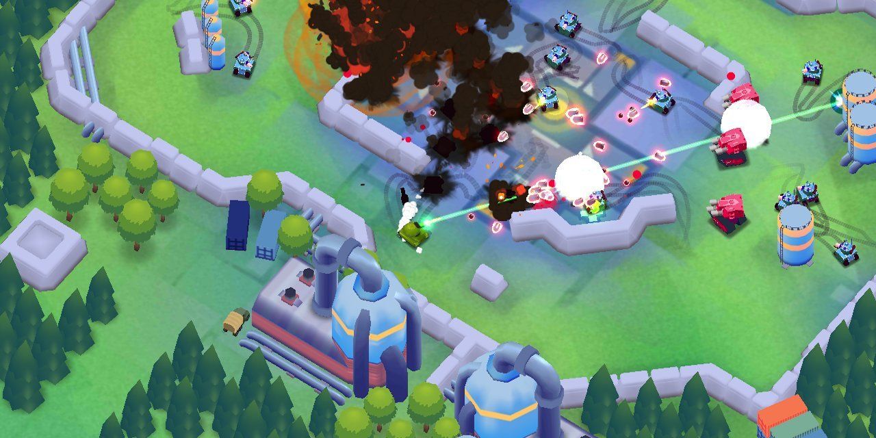 Изображение к игре Loony Tanks