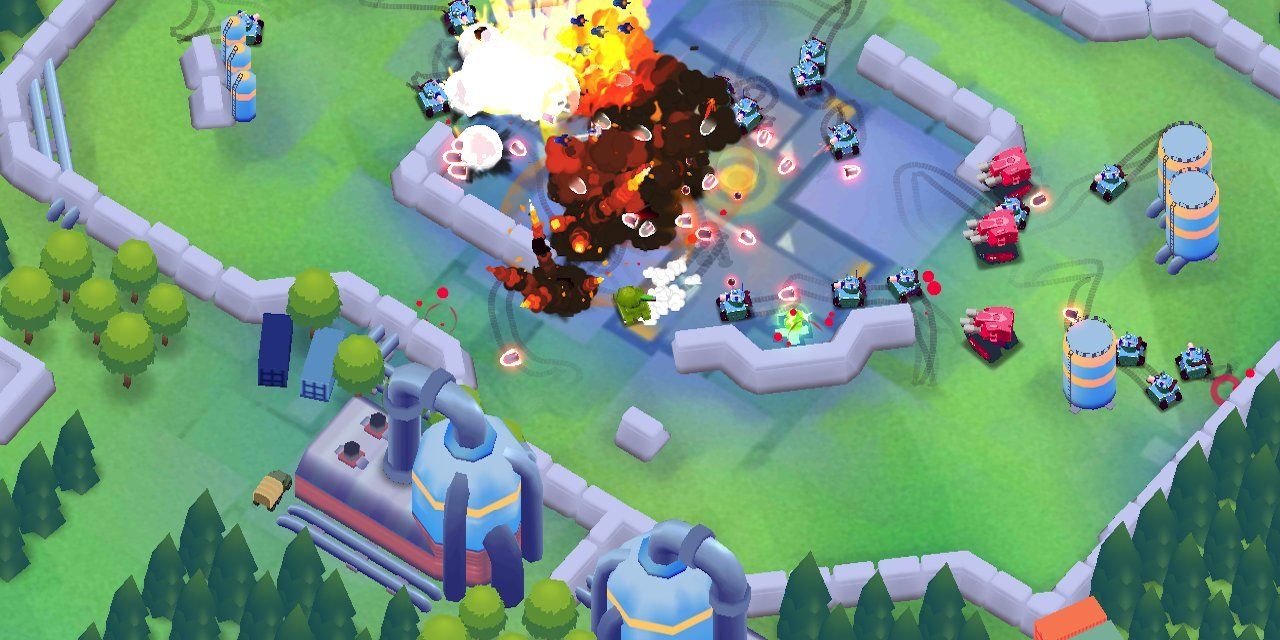 Изображение к игре Loony Tanks