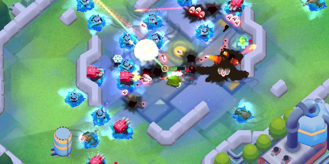 Изображение к игре Loony Tanks