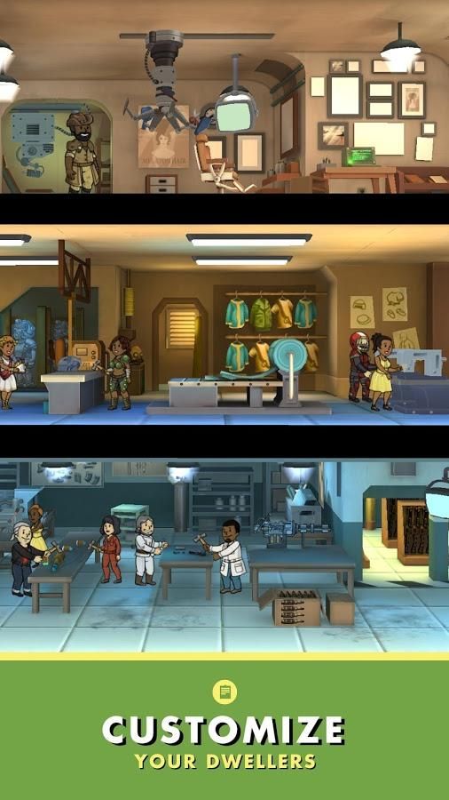 Изображение к игре Fallout Shelter