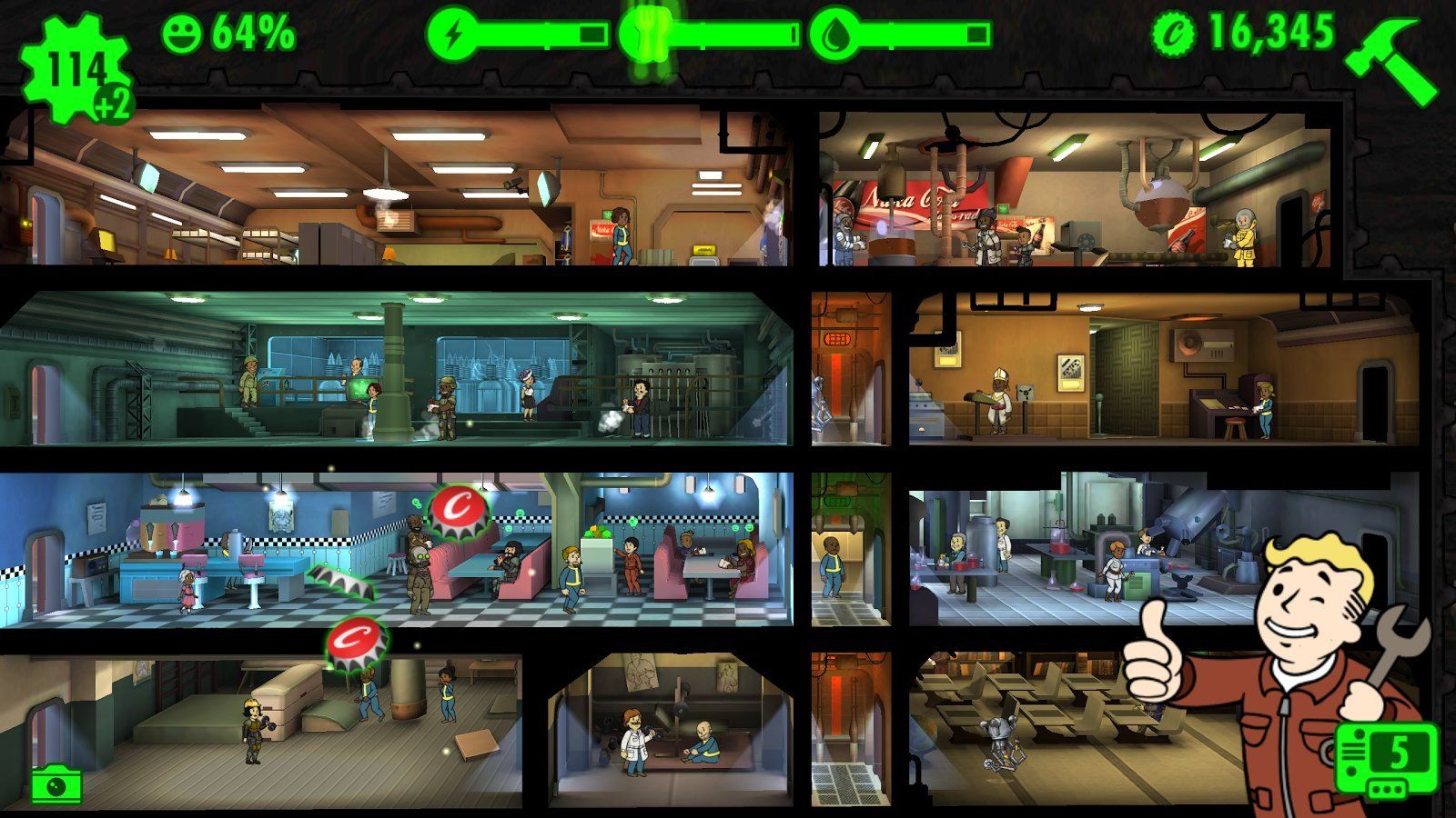 Изображение к игре Fallout Shelter