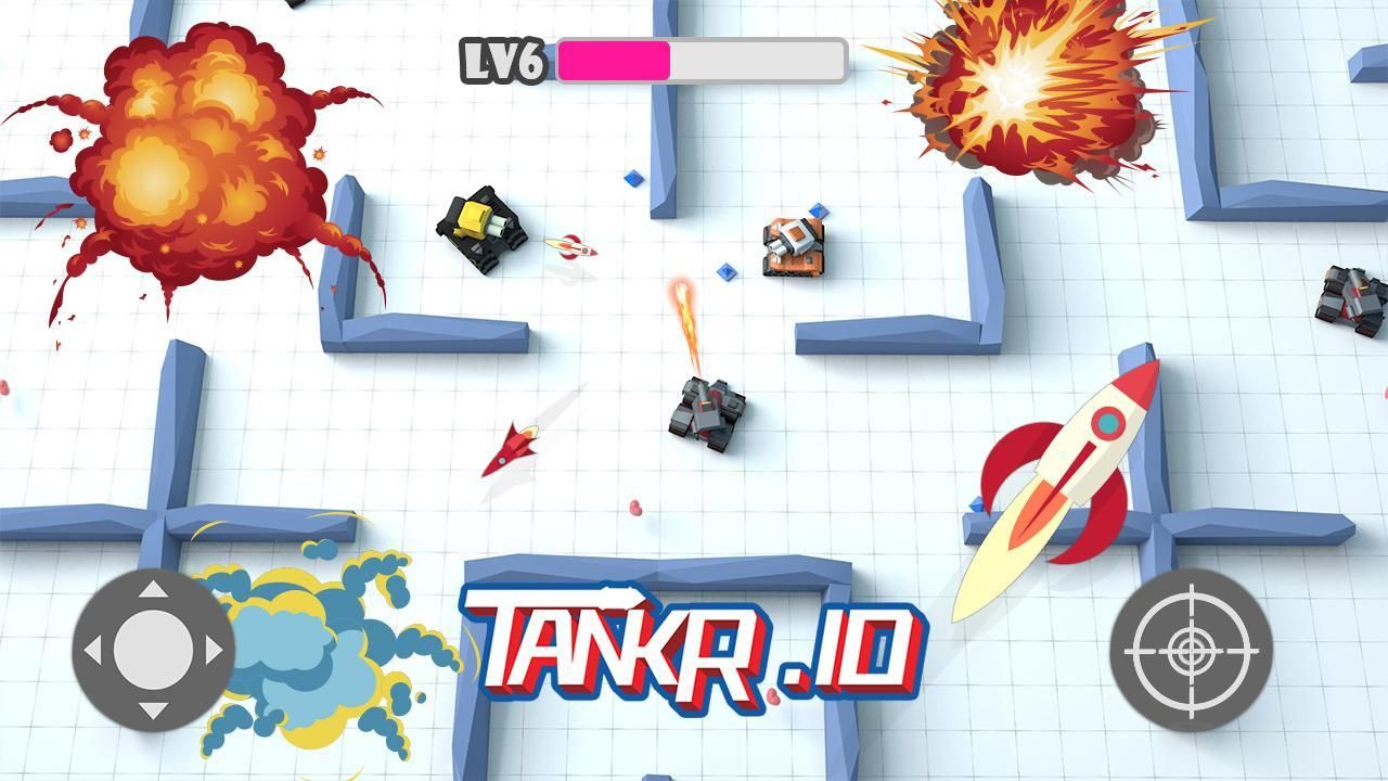 Изображение к игре Tankr.io