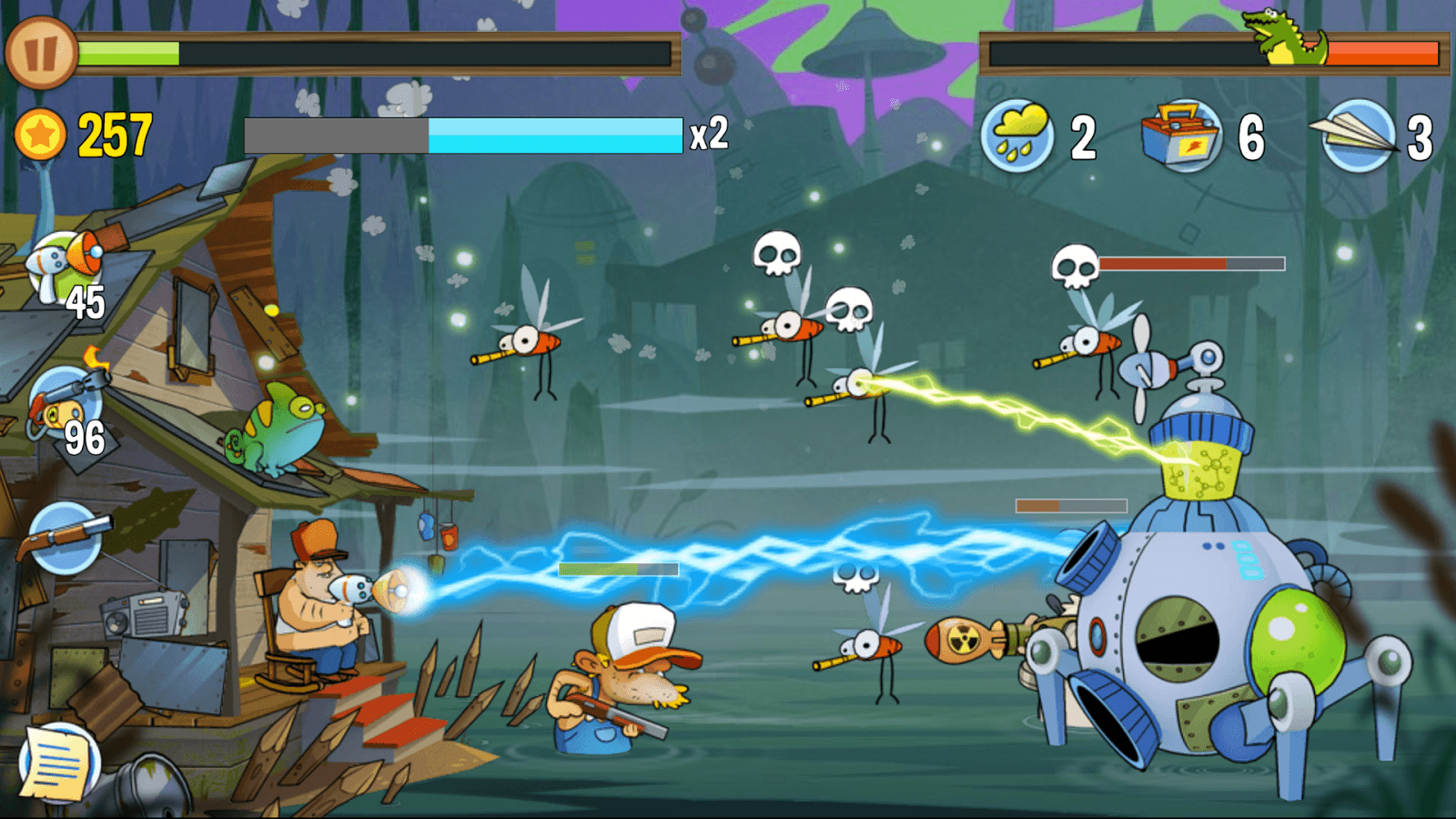 Изображение к игре Swamp Attack
