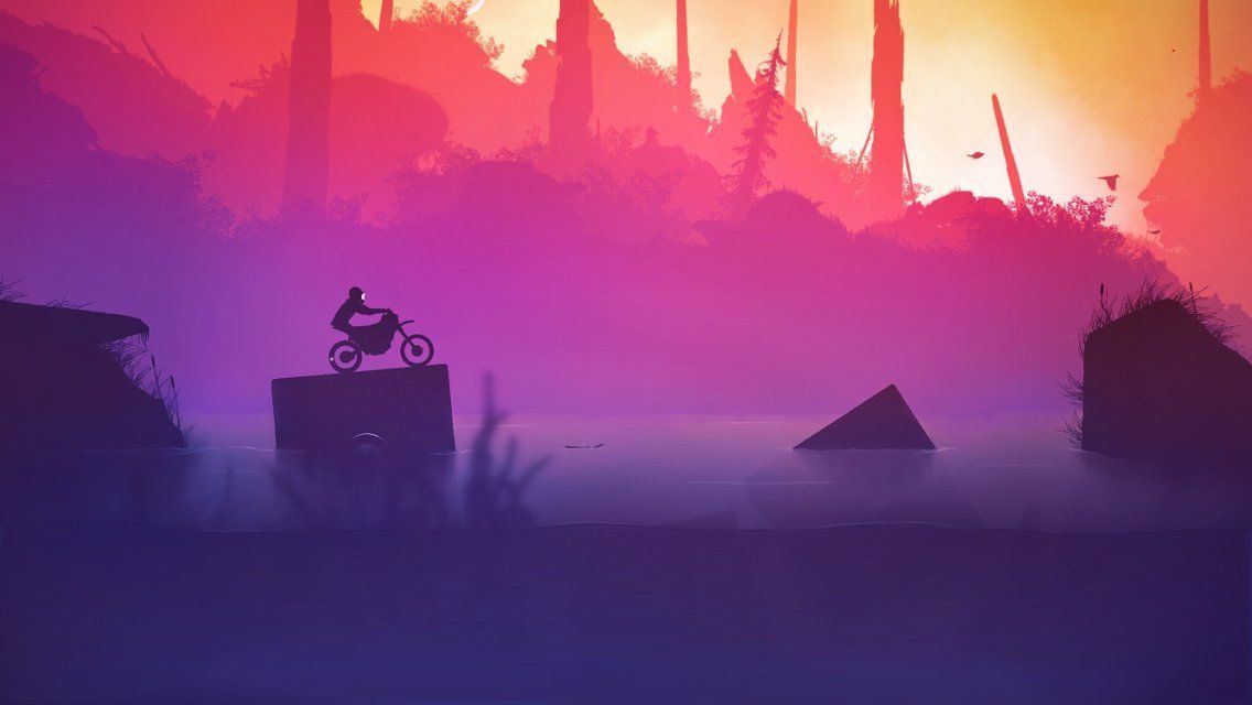 Изображение к игре Psebay: Gravity Moto Trials