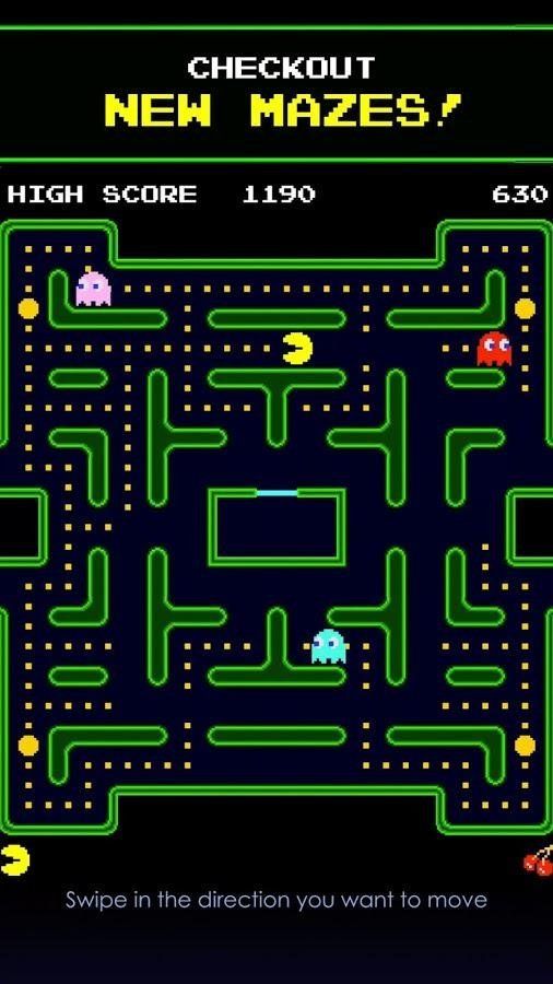 Изображение к игре PAC-MAN