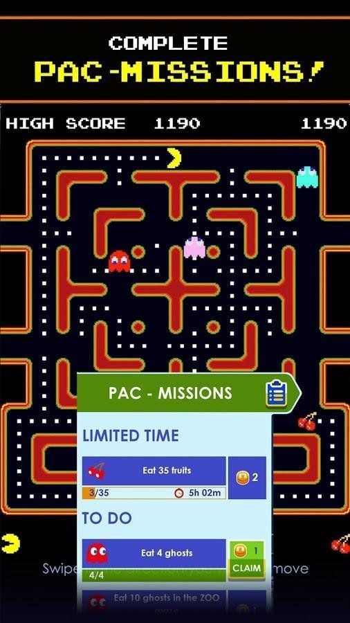 Изображение к игре PAC-MAN