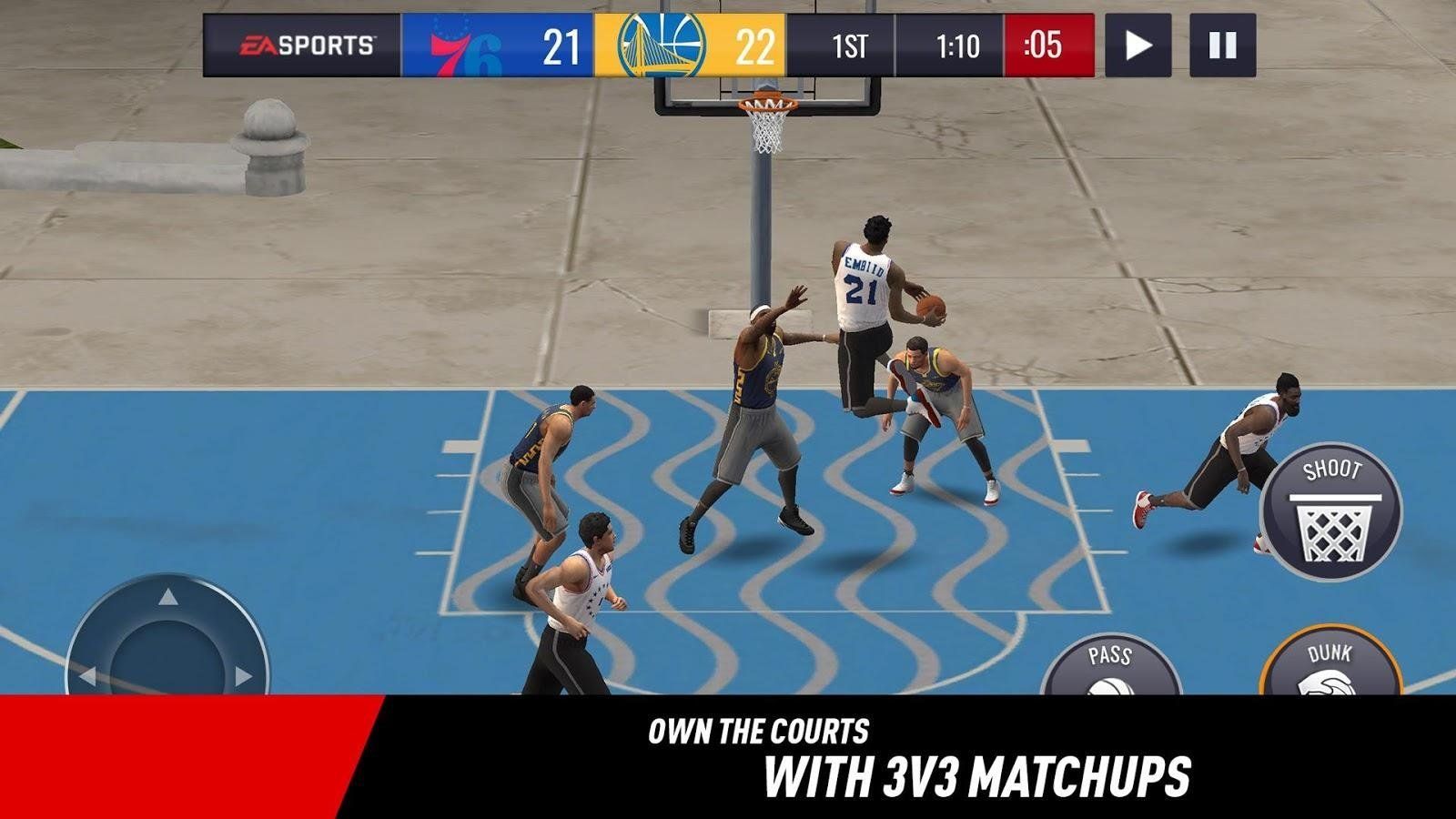 Изображение к игре NBA LIVE Mobile