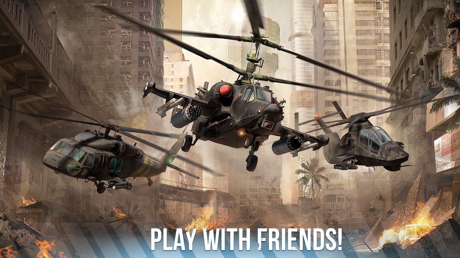 Изображение к игре Modern War Choppers: Wargame Shooter PvP Warfare