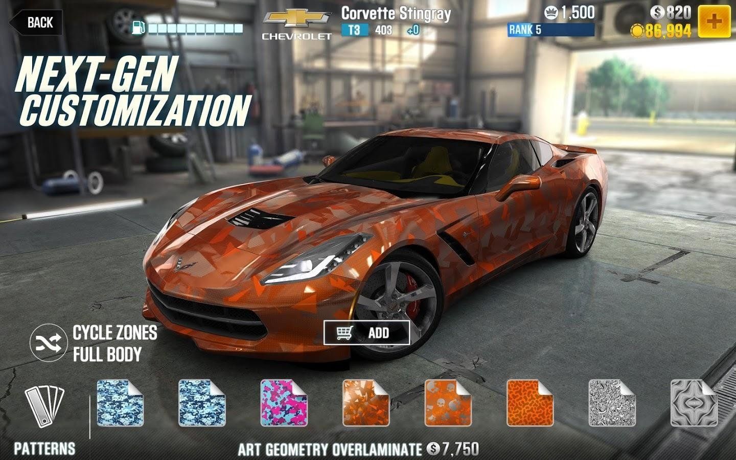 Изображение к игре CSR Racing 2
