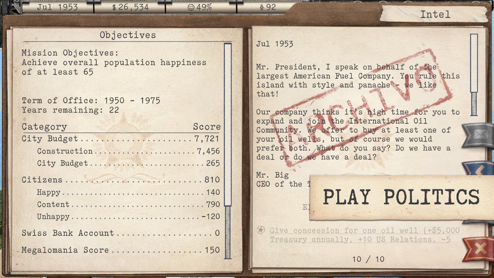 Изображение к игре Tropico