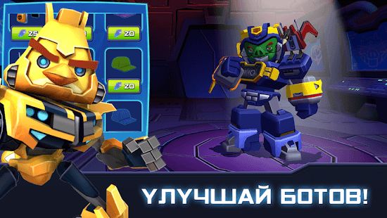 Изображение к игре Angry Birds Transformers