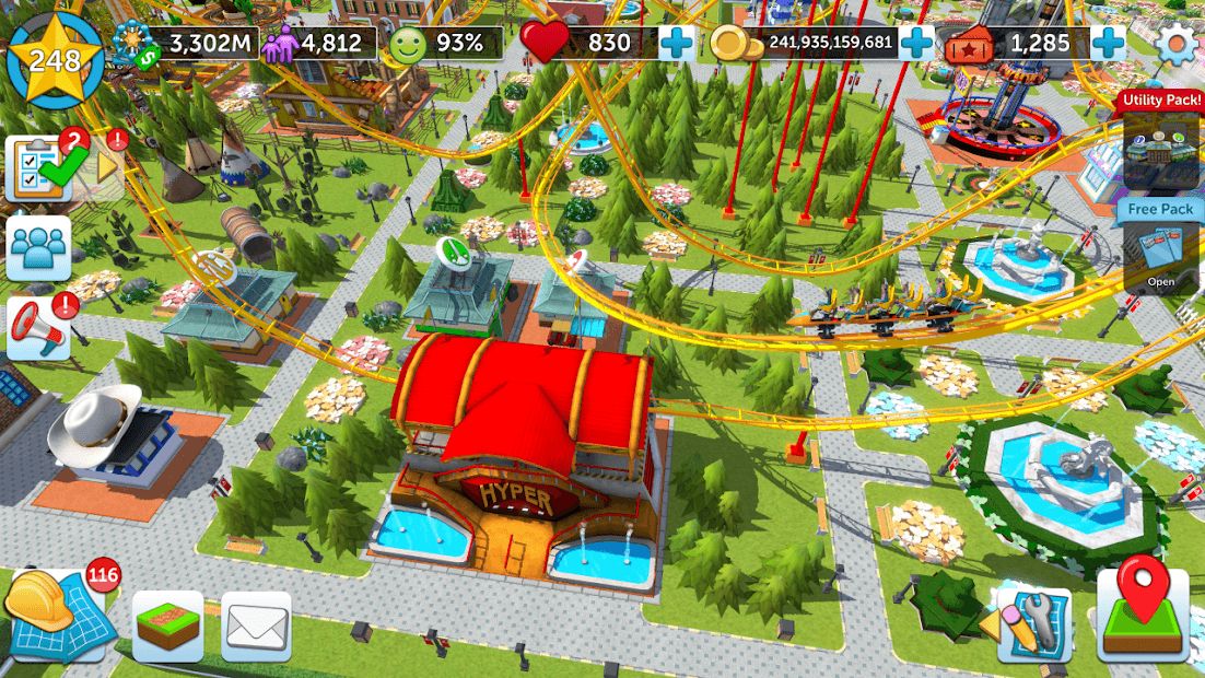 Изображение к игре RollerCoaster Tycoon Touch