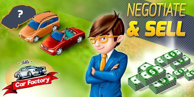 Изображение к игре Idle Car Factory