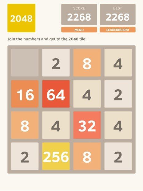 Изображение к игре 2048