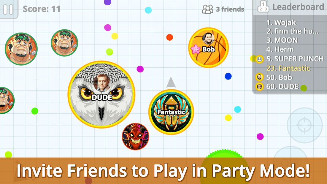 Изображение к игре Agar.io