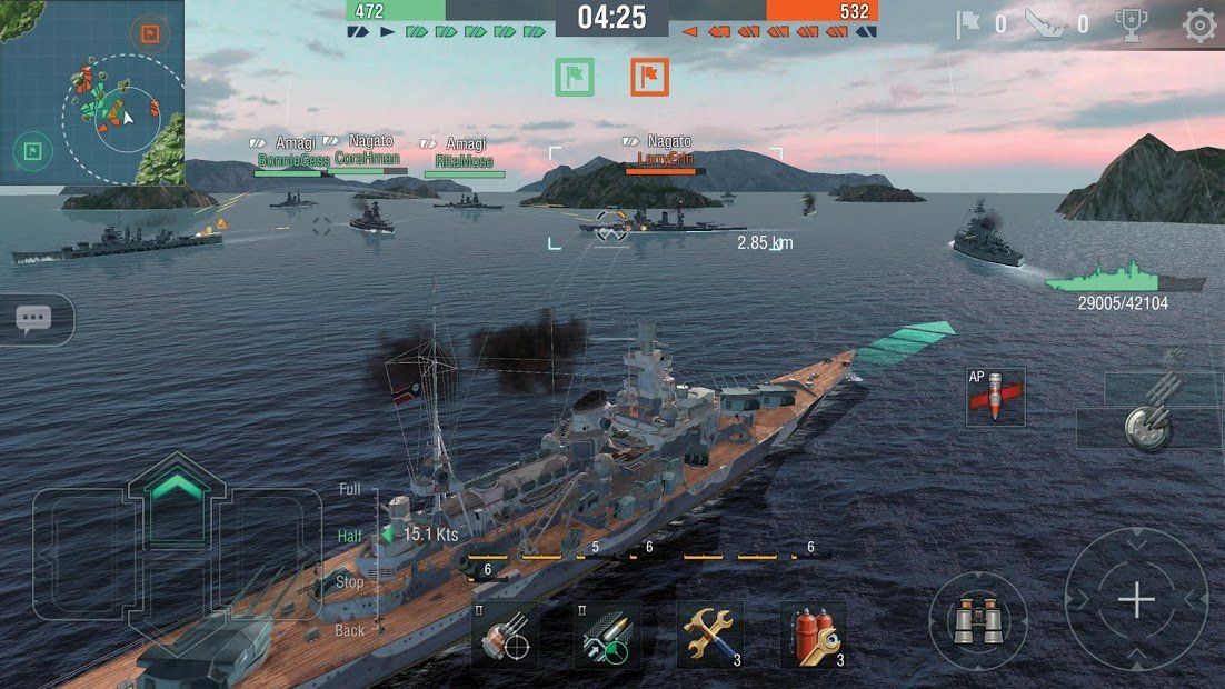Изображение к игре World of Warships Blitz