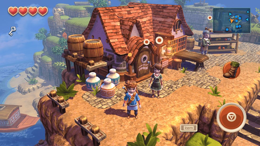 Изображение к игре Oceanhorn 2