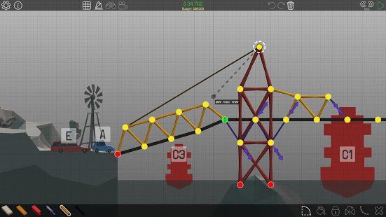 Изображение к игре Poly Bridge