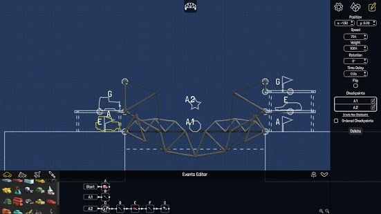 Изображение к игре Poly Bridge