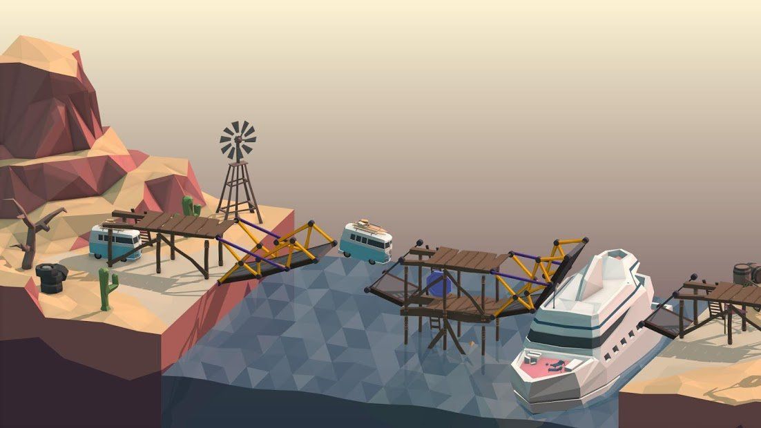 Изображение к игре Poly Bridge