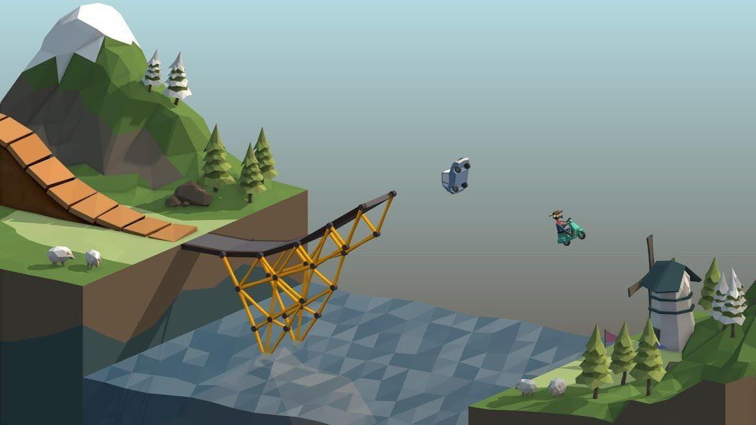 Изображение к игре Poly Bridge