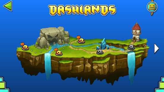 Изображение к игре Geometry Dash World