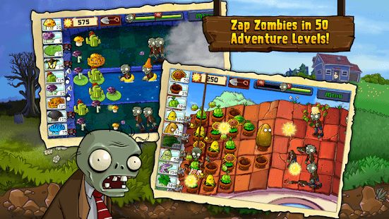 Изображение к игре Plants vs. Zombies FREE