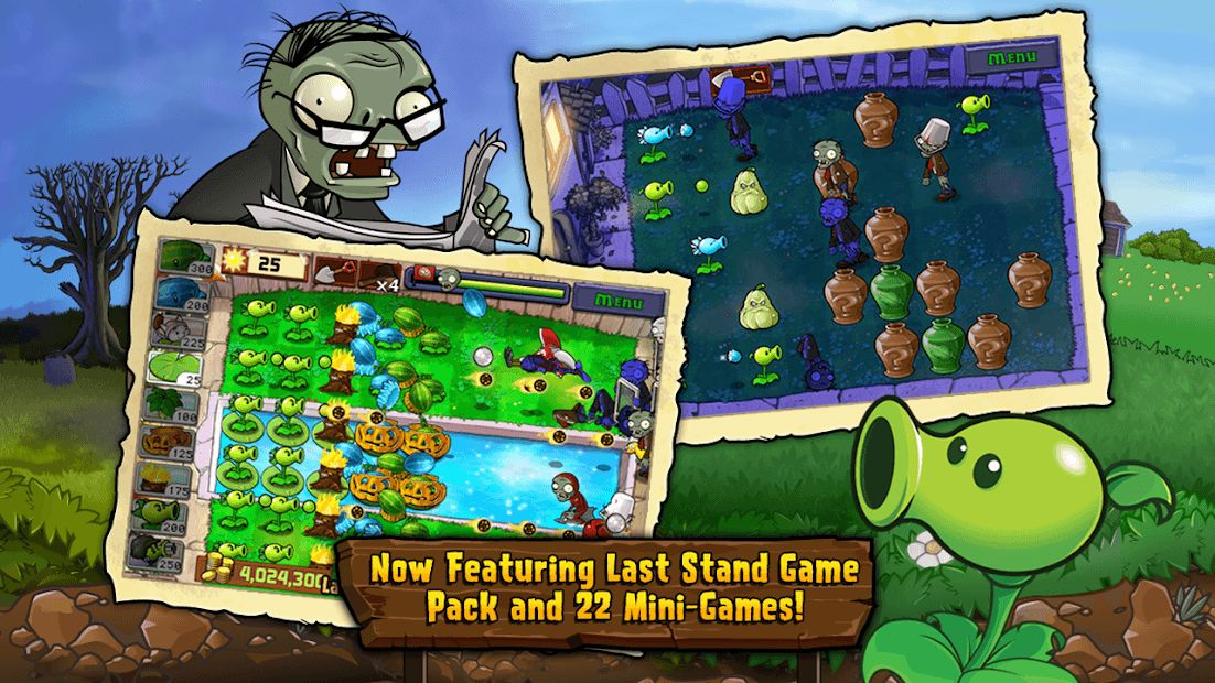 Изображение к игре Plants vs. Zombies FREE