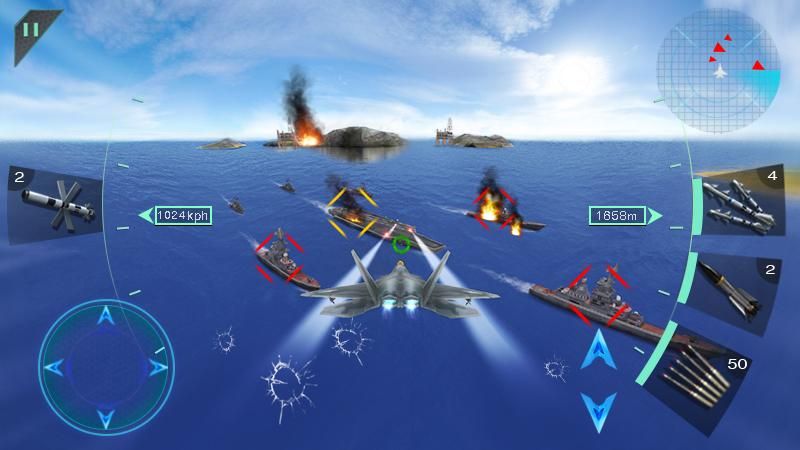 Изображение к игре Воздушные битвы 3D