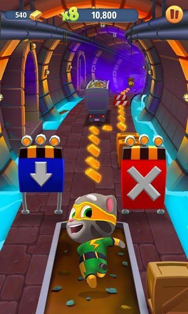 Изображение к игре Говорящий Том: бег за золотом