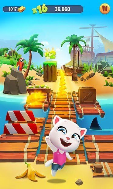 Изображение к игре Говорящий Том: бег за золотом