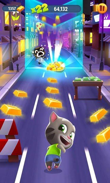 Изображение к игре Говорящий Том: бег за золотом
