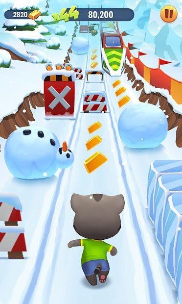 Изображение к игре Говорящий Том: бег за золотом