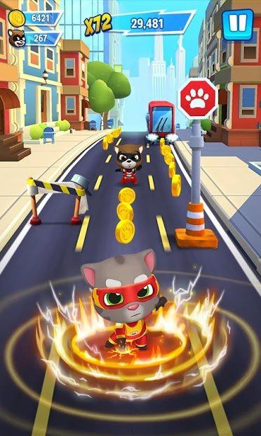 Изображение к игре Говорящий Том: погоня героев
