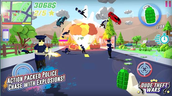 Изображение к игре Dude Theft Wars: Open World Sandbox Simulator BETA