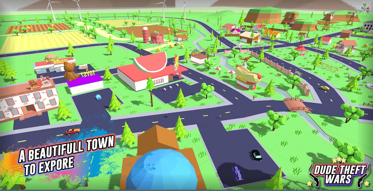 Изображение к игре Dude Theft Wars: Open World Sandbox Simulator BETA