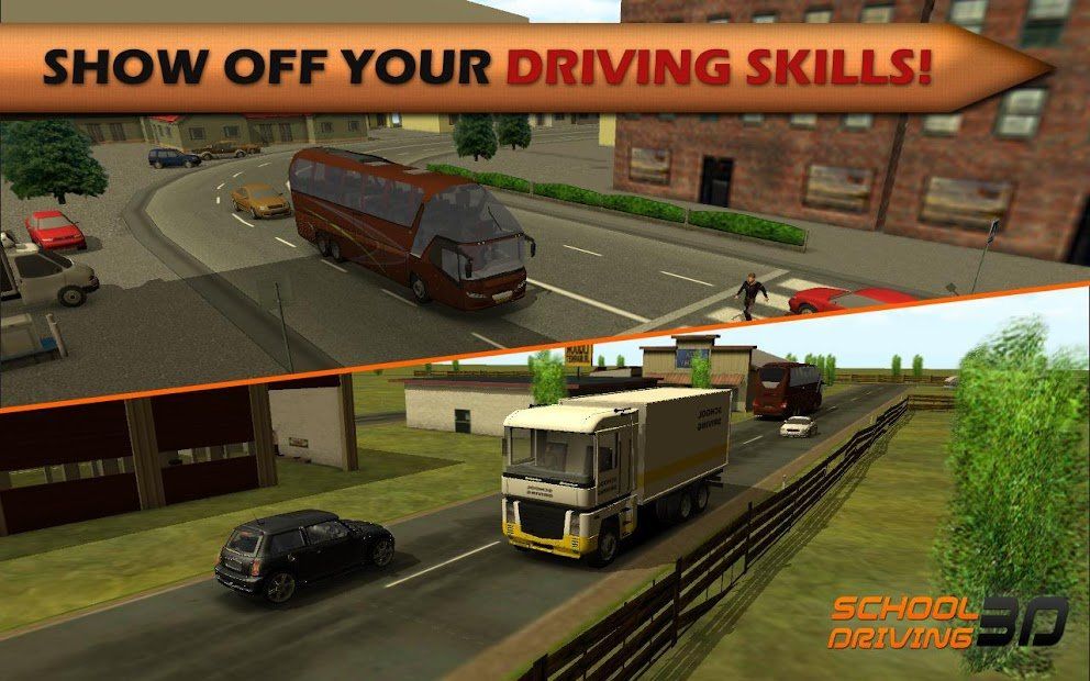Изображение к игре School Driving 3D