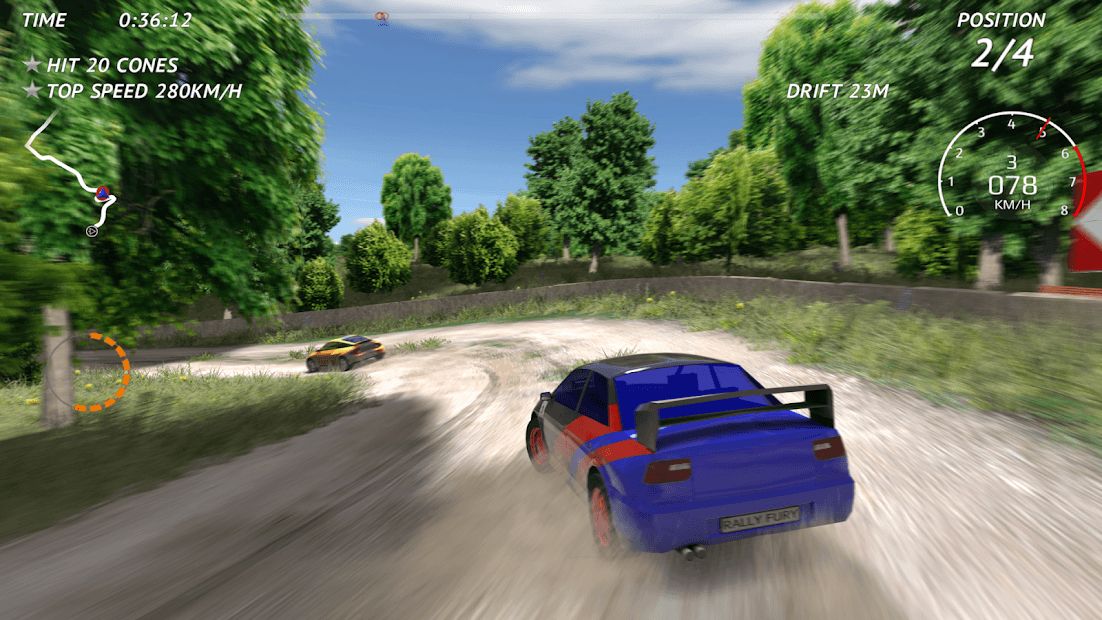 Изображение к игре Rally Fury - экстремальные раллийные гонки