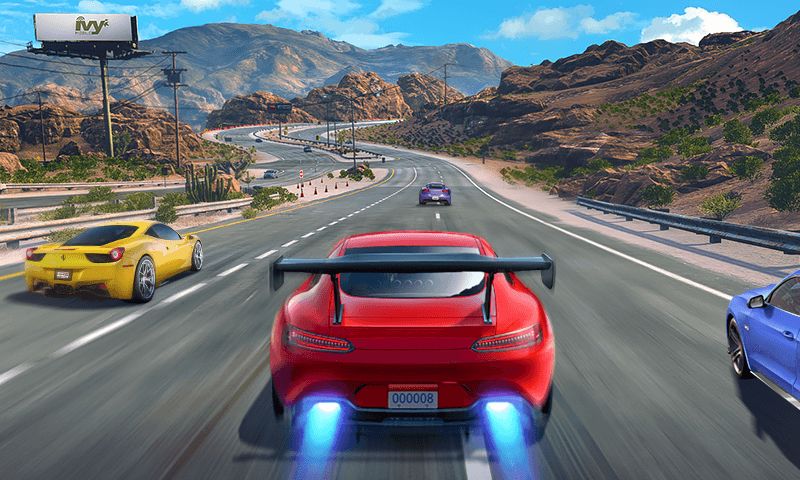 Изображение к игре Уличные гонки 3D