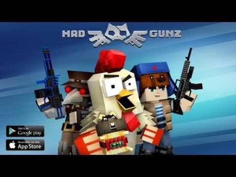 Изображение к игре Mad GunZ — стрелялки онлайн & battle royale.