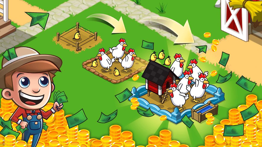 Изображение к игре Idle Farming Empire