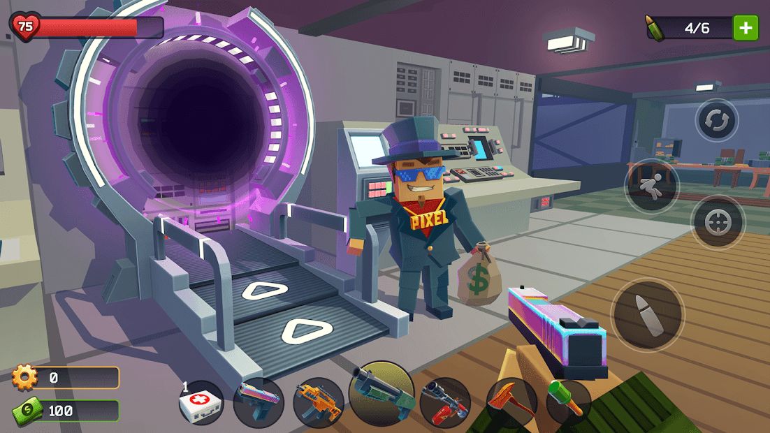Изображение к игре Pixel Combat: Zombies Strike