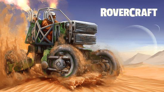 Изображение к игре RoverCraft - построй луноход