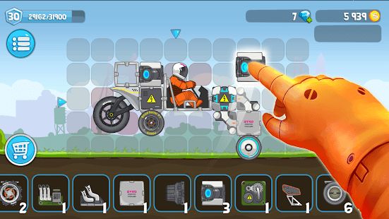 Изображение к игре RoverCraft - построй луноход