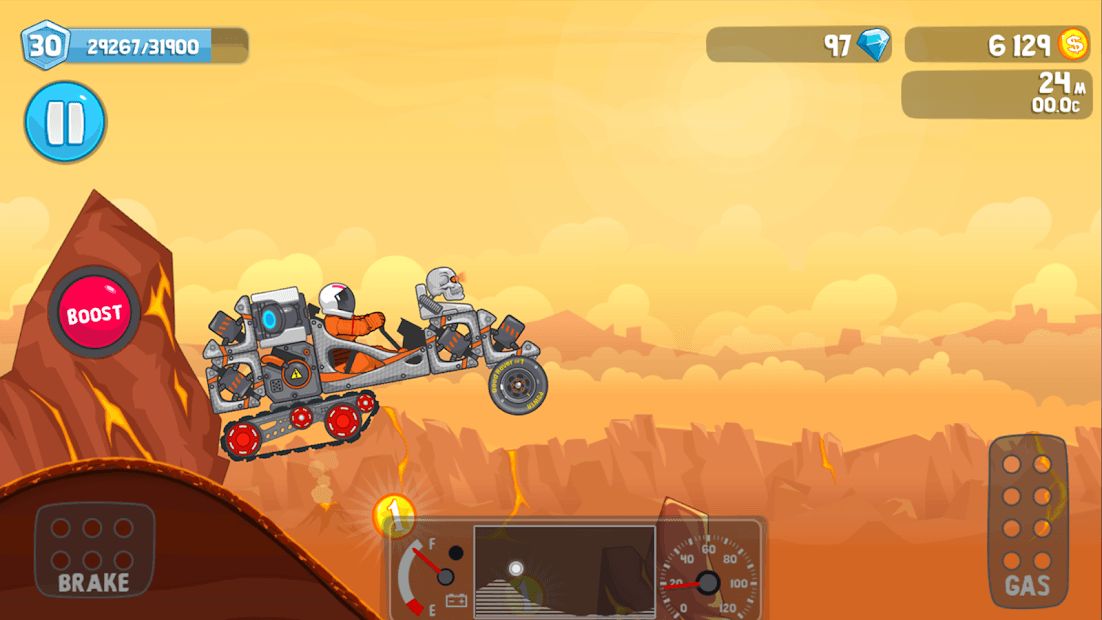 Изображение к игре RoverCraft - построй луноход