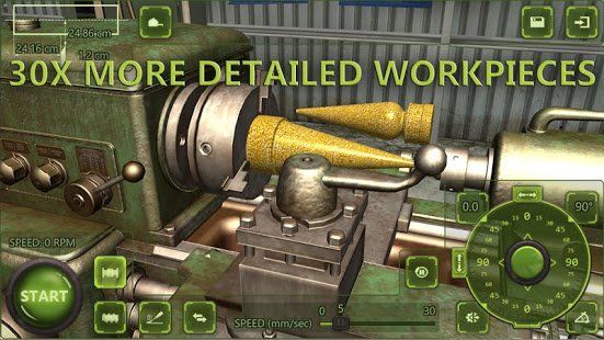 Изображение к игре Lathe Machine 3D