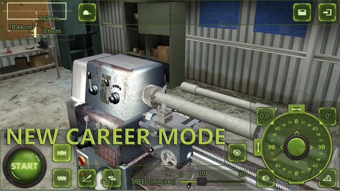 Изображение к игре Lathe Machine 3D