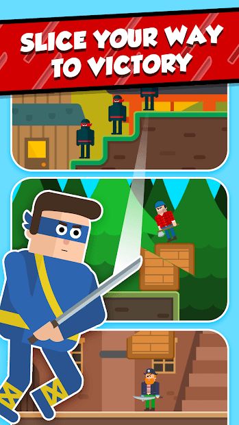 Изображение к игре Mr Ninja - Slicey Puzzles